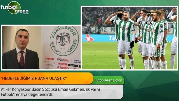 Erhan Gökmen: ''Hedeflediğimiz puana ulaştık.''
