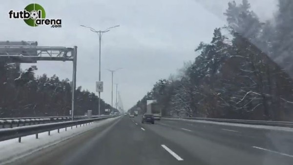 Kiev'de hava sıcaklığı -8 derece