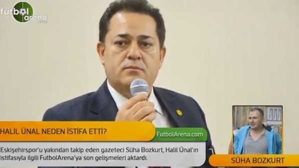 Eskişehirspor'da Halil Ünal neden istifa etti?