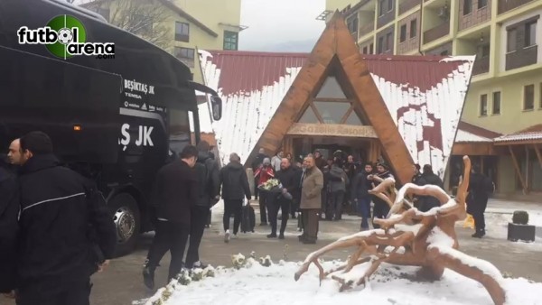 Beşiktaş Bolu'ya ulaştı