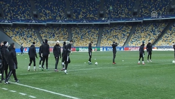 Beşiktaş, Dinamo Kiev maçına hazır