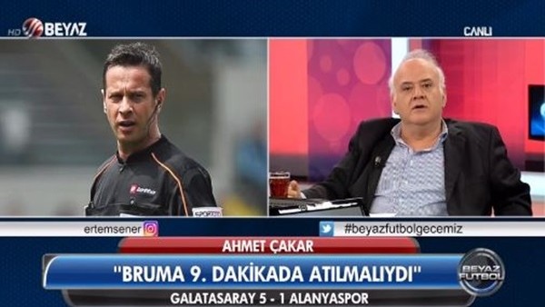 Ahmet Çakar'dan hakemlere: 'Yazıklar olsun'