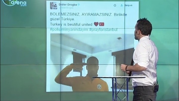 Futbolculardan teröre lanet paylaşımları