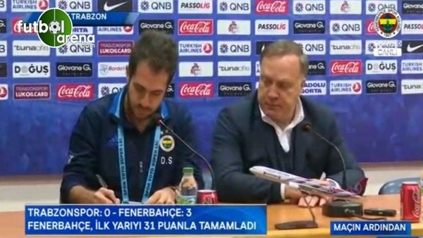 Fenerbahçe Teknik Direktörü Dick Advocaat'ın maç sonu basın toplantısı