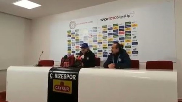 Mustafa Reşit Akçay, Çaykur Rizespor maçını değerlendirdi