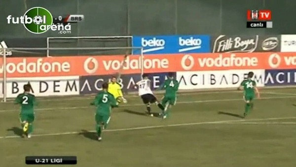 Muhammed Enes'in Bursaspor'a attığı şık gol