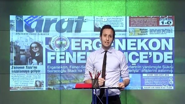 "Ergenekon Fenerbahçe'de" manşeti kumpas iddianamesinde