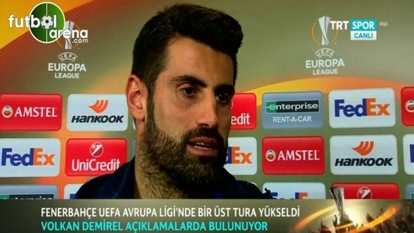 Volkan Demirel'den UEFA'da final sözleri