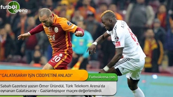 Ömer Üründül: ''Galatasaray işin ciddiyetini anladı.''