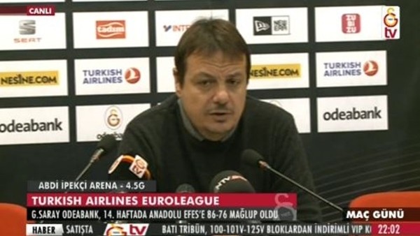 Ergin Ataman fikstürden şikayetçi