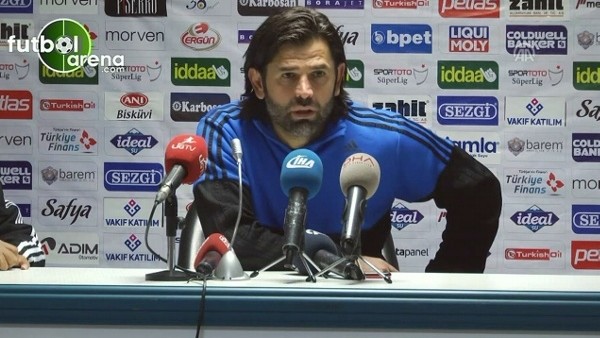 Gaziantepspor Teknik Direktörü İbrahim Üzülmez'in açıklaması