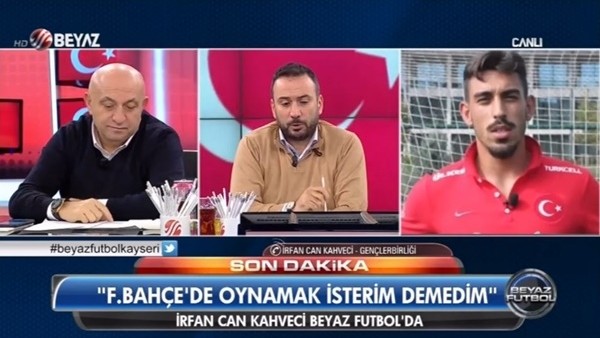 İrfan Can Kahveci'den Fenerbahçe transferi açıklaması