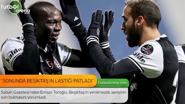 'Beşiktaş'ın lastiği patladı'