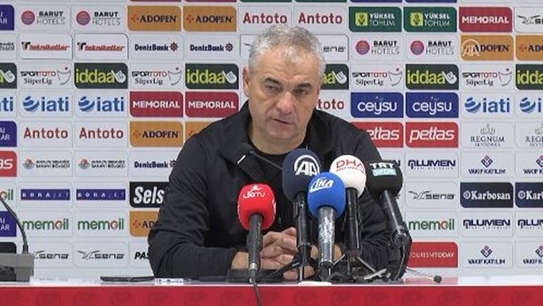 Rıza Çalımbay: 'Maçın ilk 10 dakikası hariç çok iyiydik'