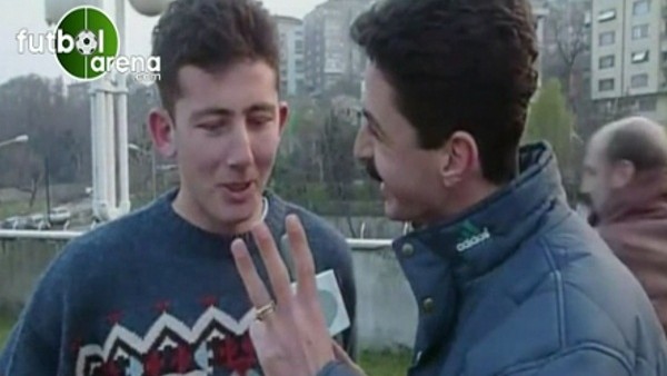 90'lı yıllardan futbolcularla röportaj