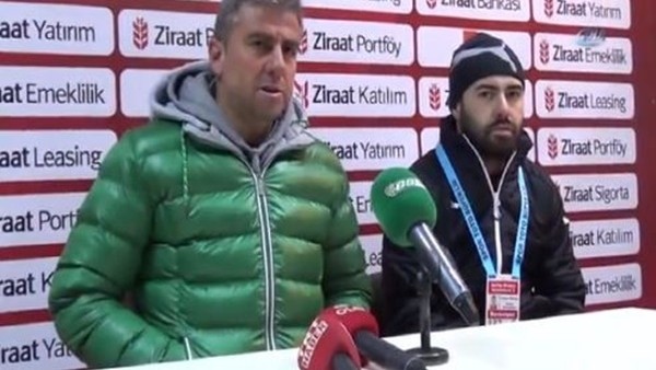 Hamza Hamzaoğlu'ndan zemin tepkisi