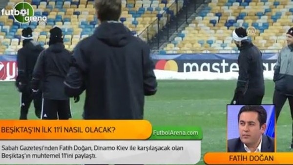 Beşiktaş'ın Dinamo Kiev 11'i nasıl olacak?
