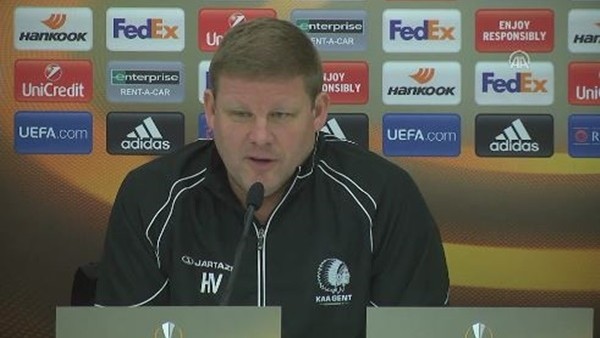 Gent'in hocası Vanhaezebrouck: 'Kazanma şansımız yüzde 50'den az'