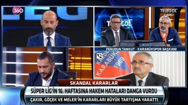 Feridun Tankut: 'Bu sezon 7 tane alehimize penaltı var'