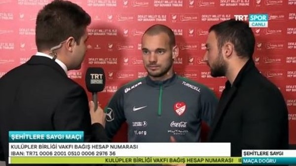 Sneijder: 'Kendimi bir Türk gibi hissedeceğim'