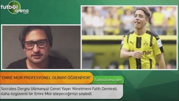 Fatih Demirel: 'Emre Mor profesyonel olmayı öğreniyor'