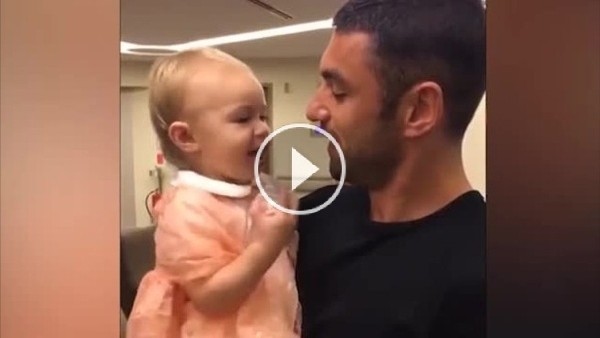 Burak Yılmaz ve minik kızı