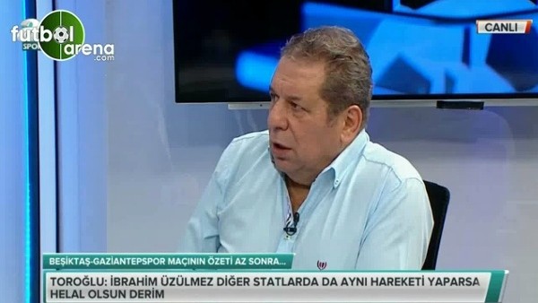 Erman Toroğlu: ''Hakem, Gaziantepspor hücumuna gitmek istemedi.''