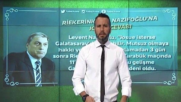 Riekerink'ten Levent Nazifoğlu'na Josue yanıtı