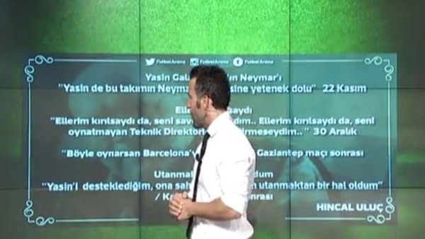 Hıncal Uluç'tan Yasin Öztekin yorumu