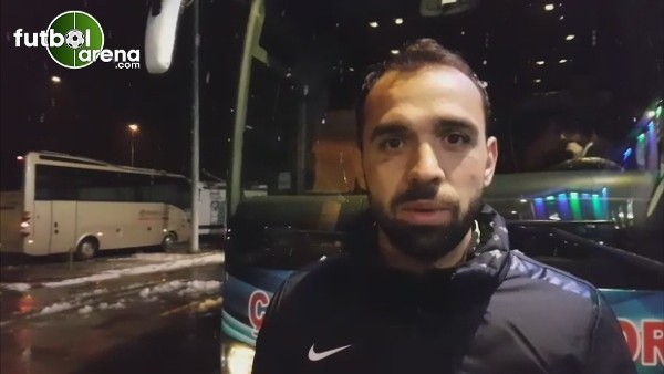 Rizesporlu Ümit Kurt'un açıklamaları