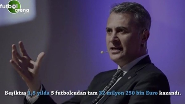 Beşiktaş 5 oyuncudan 32 milyon Euro kazandı