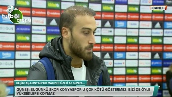 Gecenin adamı Cenk Tosun'un maç sonu açıklamaları