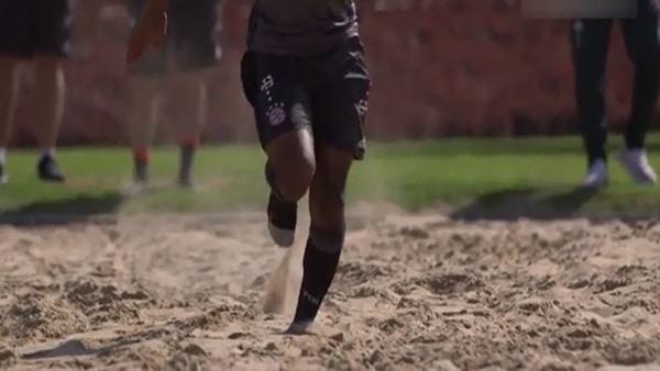 Bayern Münih'e zorlu antrenman