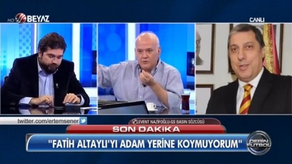 Levent Nazifoğlu: 'Fatih Altaylı'yı adam yerine koymuyorum'