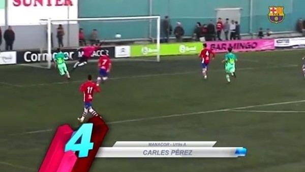 Barcelonalı gençler gole doyurdu