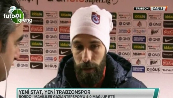 Trabzonsporlu Olcay Şahan kolbastı oynadı, maç sonrası neler söyledi?