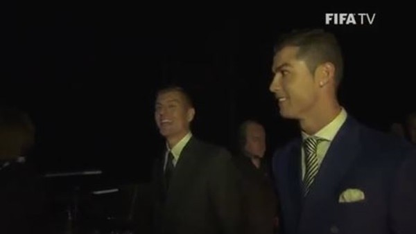 FIFA ödül töreninin kamera arkası