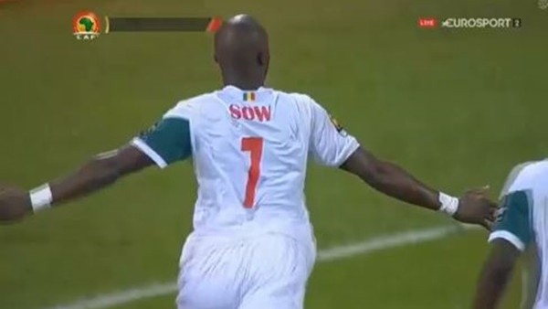 Moussa Sow'un Cezayir'e attığı gol