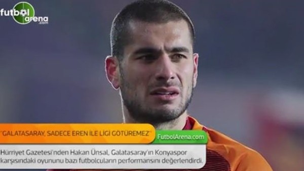 Hakan Ünsal: 'Galatasaray, sadece Eren Derdiyok ile ligi götüremez.'