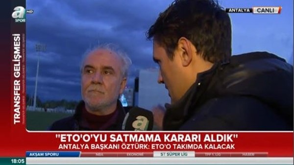 Turgay Demir'den Beşiktaş'a Eto'o sitemi!