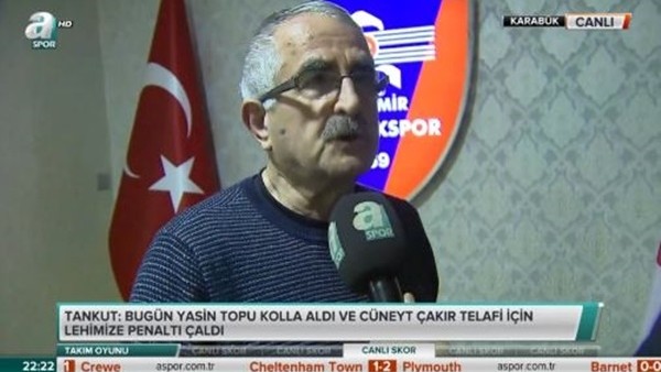 Kardemir Karabükspor Başkanı Ferudun Tankut: 'Eylem yapacaktım'