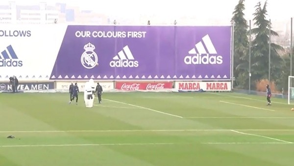Alvaro Morata'nın antrenmanda attığı muhteşem gol