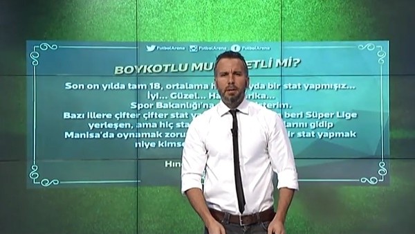Hıncal Uluç: 'Akhisar'a stat yapmak niye kimsenin aklına gelmiyor?'
