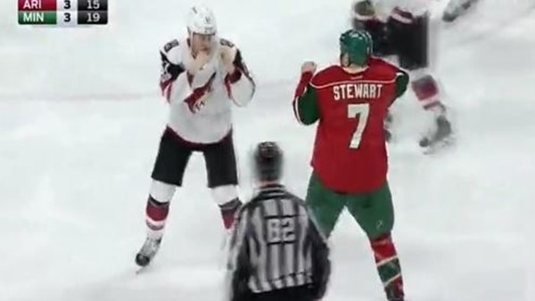 NHL'de yumruklar konuştu