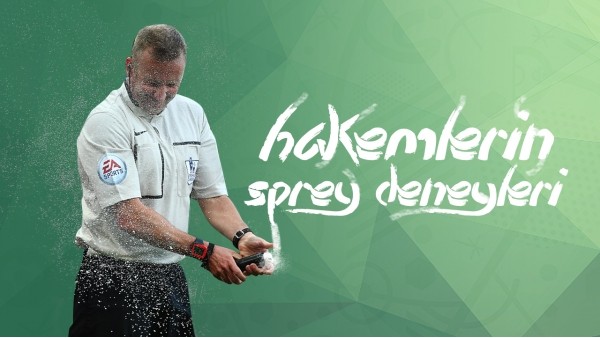 Hakemlerin sprey ile çılgın deneyimleri
