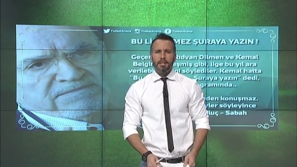 "Bu lig bitmez, şuraya yazın"
