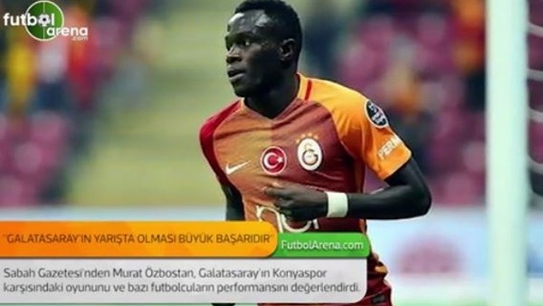 Murat Özbostan: 'Galatasaray'ın yarışta olması büyük bir başarıdır.'