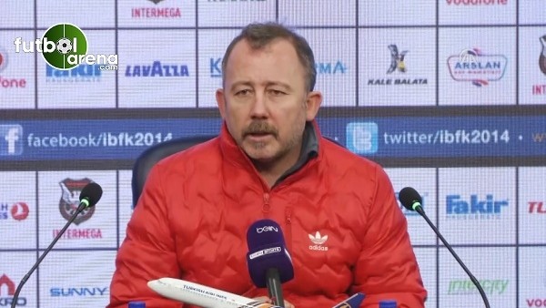 Medipol Başakşehir-Kayserispor maçının ardından Sergen Yalçın'ın açıklamaları