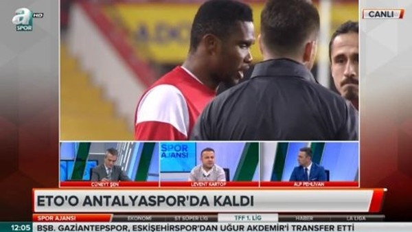 Levent Kartop: 'Eto'onun dik durması gerekirdi'