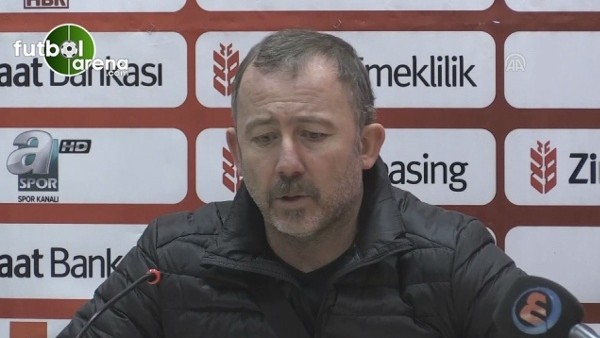 Kayserispor Teknik Direktörü Sergen Yalçın'ın açıklamaları